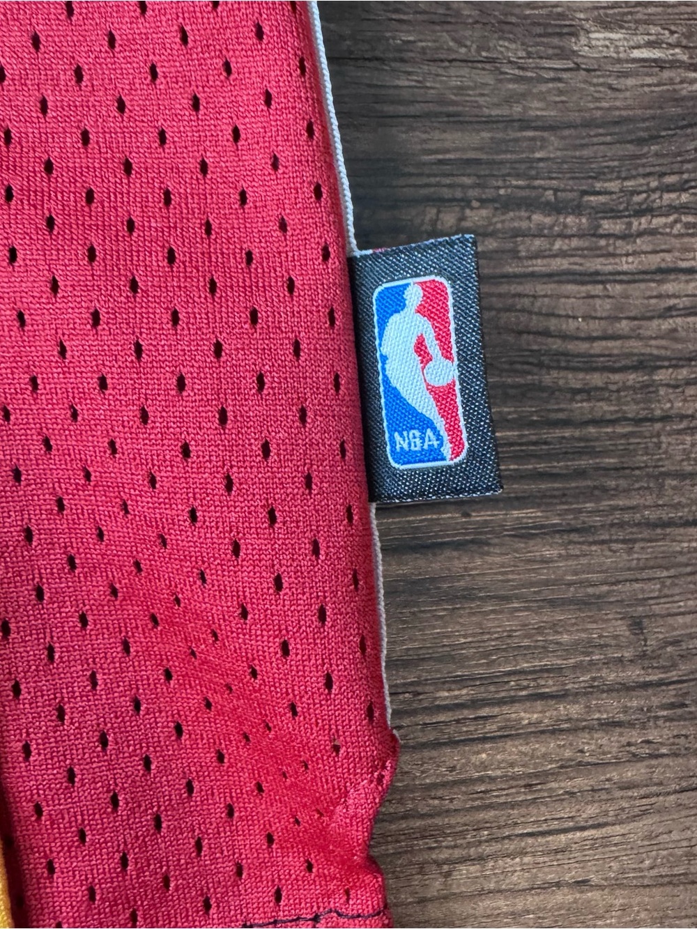 Miami Heat Basketball Jersey Mens Large Black Red Trim NBA Dwyane Wade 3 Reebok - Picture 4 of 13